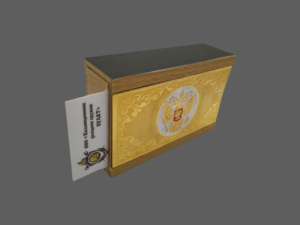 Визитница-коробок