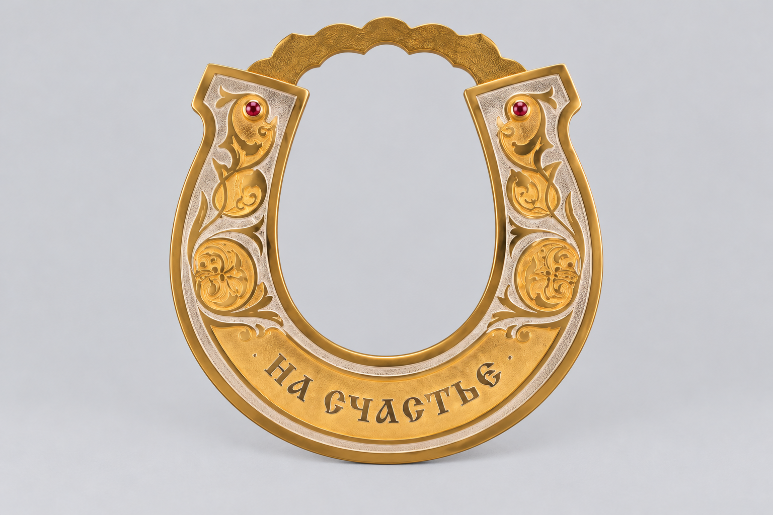 Роскошная подкова «на счастье»