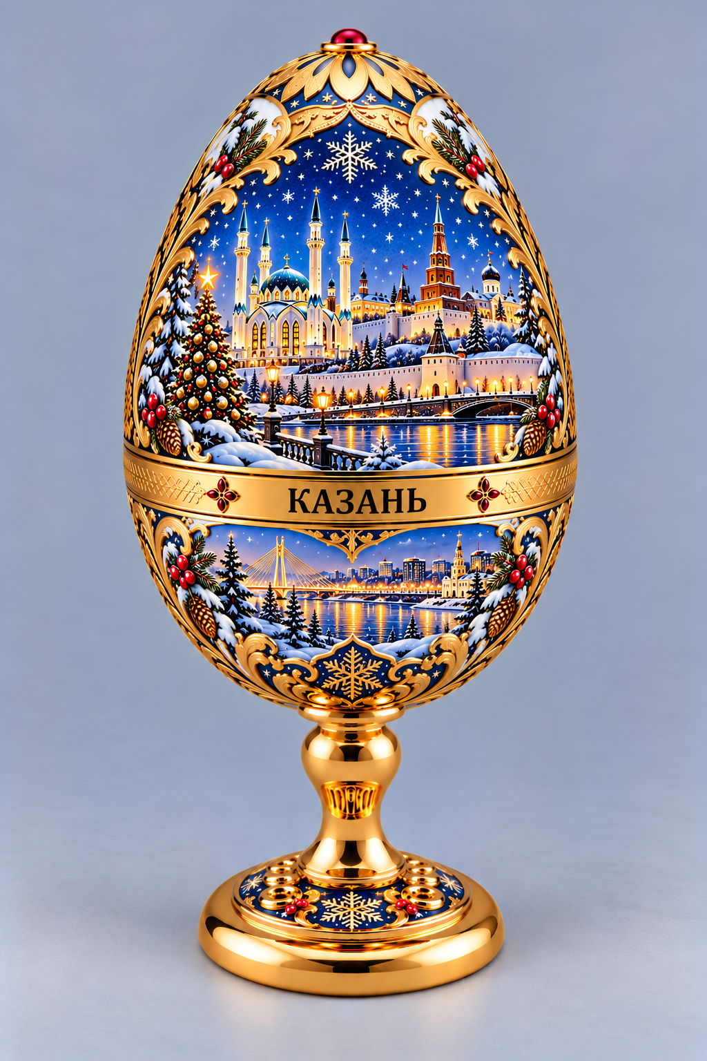 Новогодняя Россия — изображение 6 Авторский дизайн яйца-рюмки — новогодняя коллекция