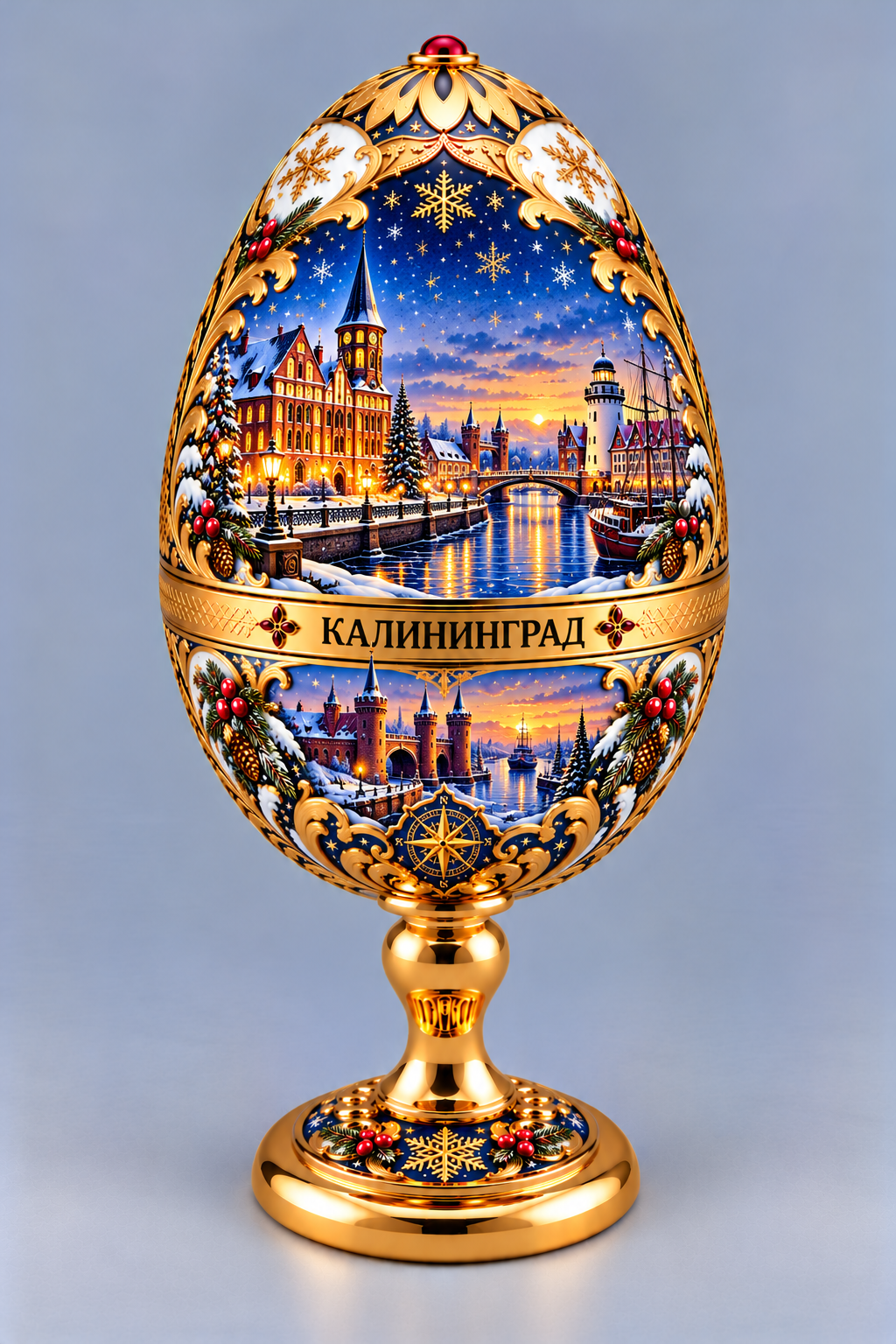 Новогодняя Россия — изображение 8 Авторский дизайн яйца-рюмки — новогодняя коллекция
